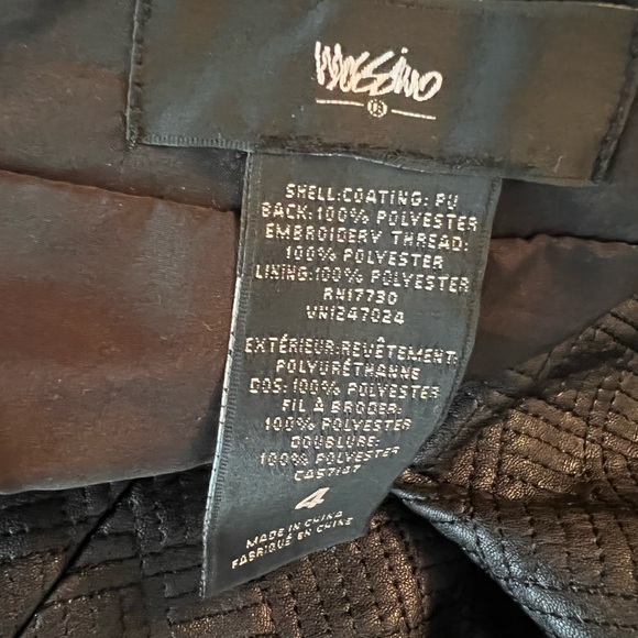 Faux leather skirt 4 - Picture 4 of 4